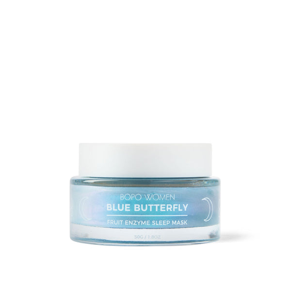 Blue Butterfly Enzyme Sleep Mask