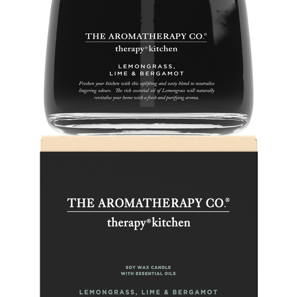 Therapy Kitchen Candle - Lemongrass, Lime & Bergamot