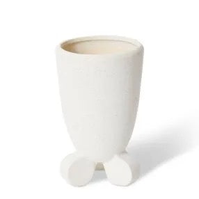 Martine Vase White 12 x 12 x 20cm