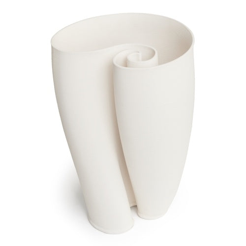 Jade Vase White 34cm