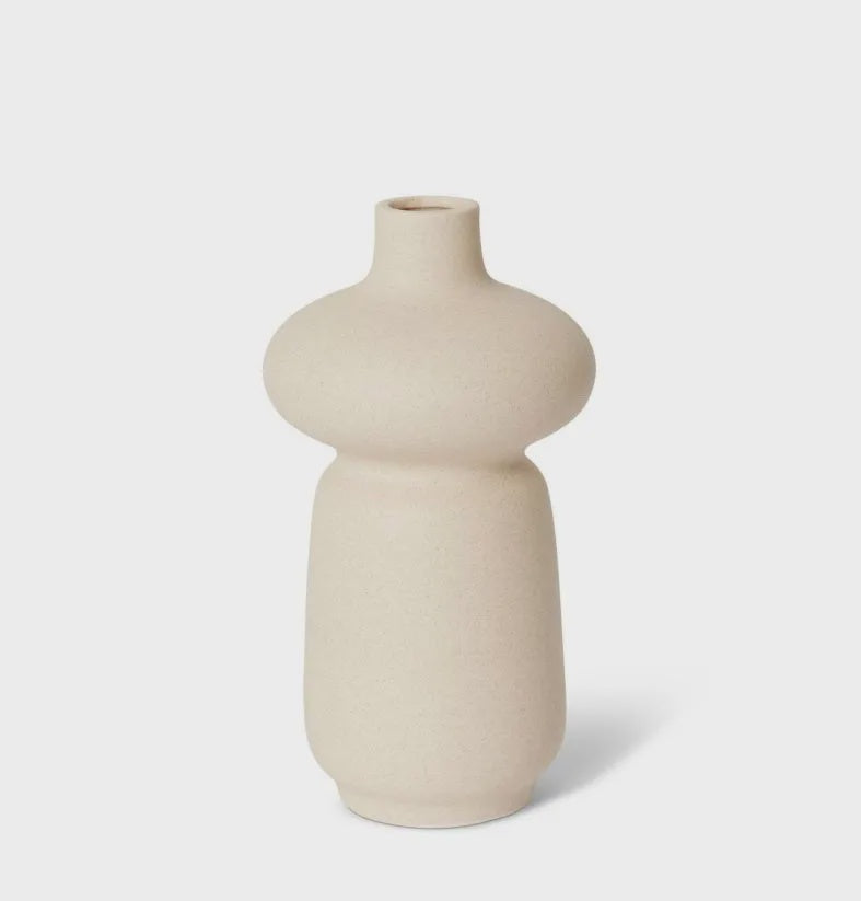Aspen Vase Cream