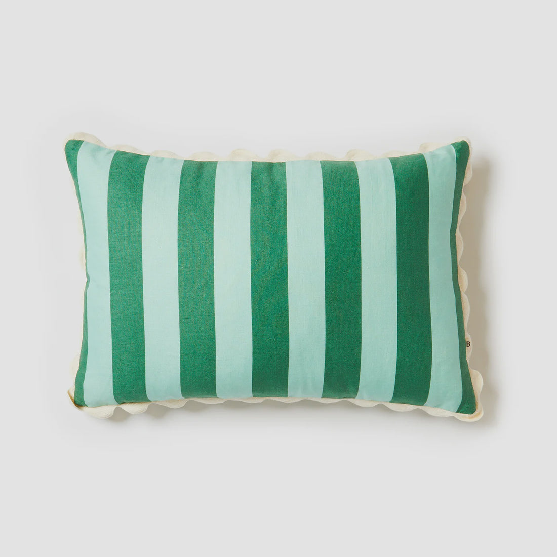 Bold Stripe Verde Cushion 60 x 40cm