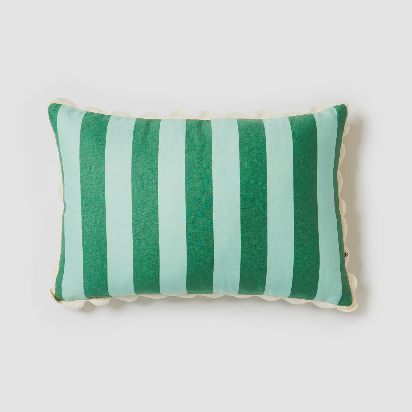 Bold Stripe Verde Cushion 60 x 40cm