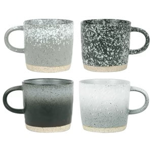 Robert Gordon - Strata Mugs / Grey - Pack of 4