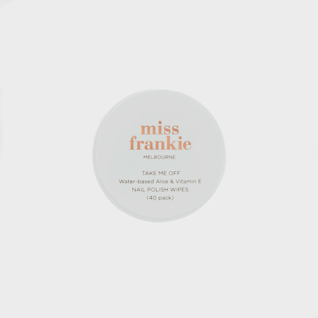 Miss Frankie: Take me off