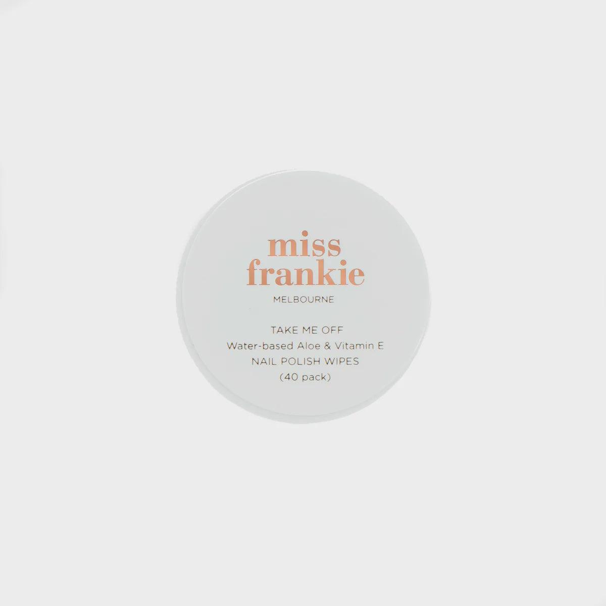 Miss Frankie: Take me off