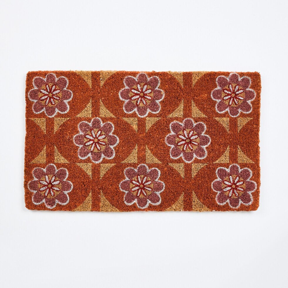 BN: Bloom Terracotta Door Mat