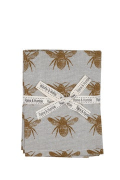 Honey Bee Napkin Mustard