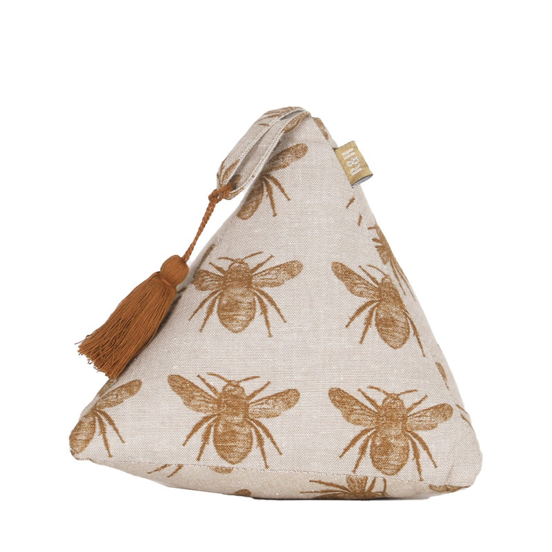 Raine  - Honey Bee Door Stop Mustard