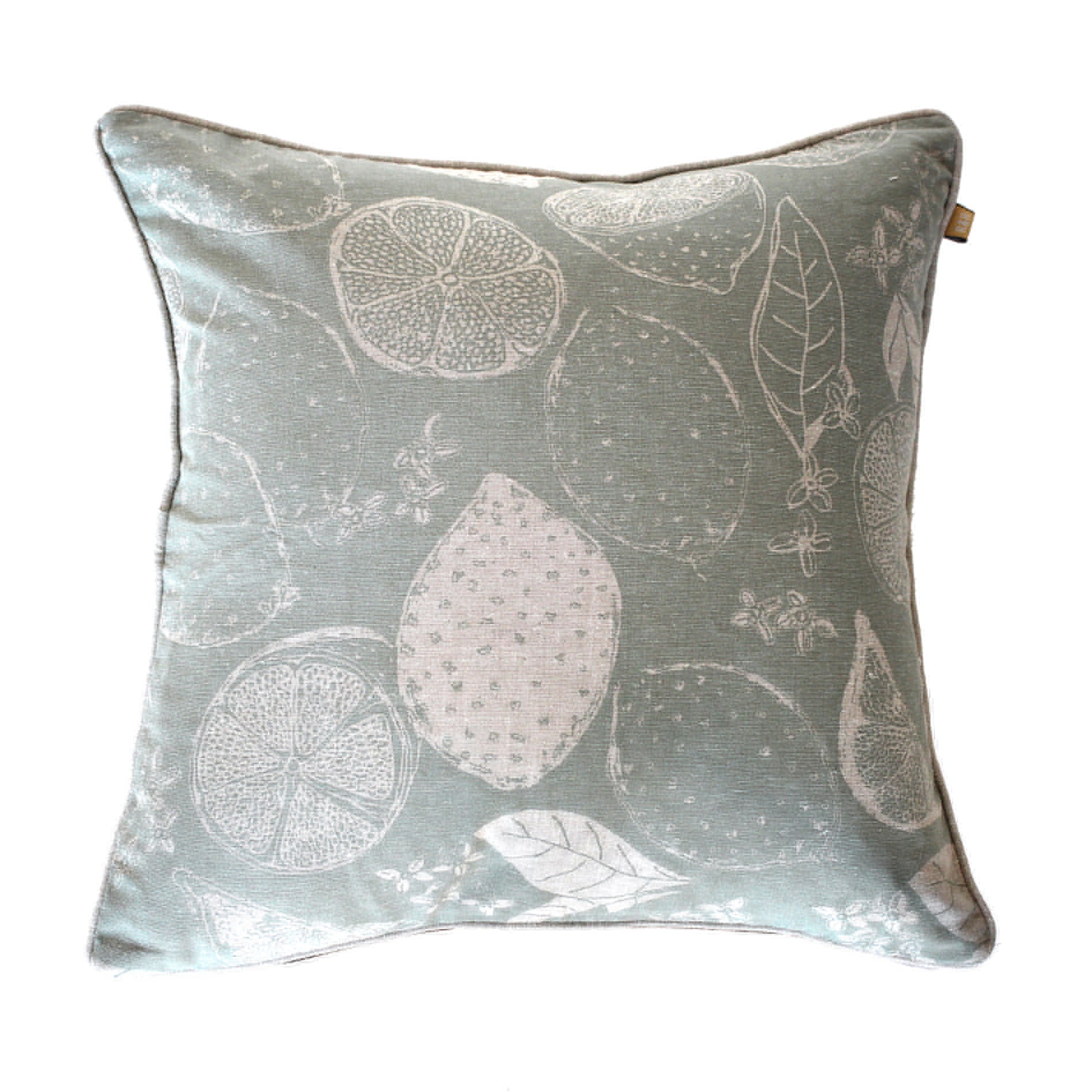 Lemon Marmalade Cushion Sage