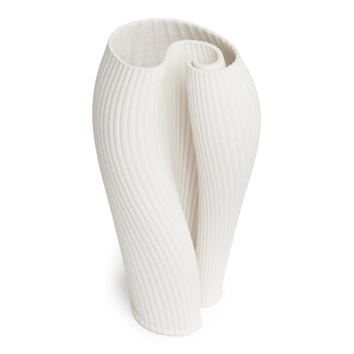 Ruby Vase White 33cm