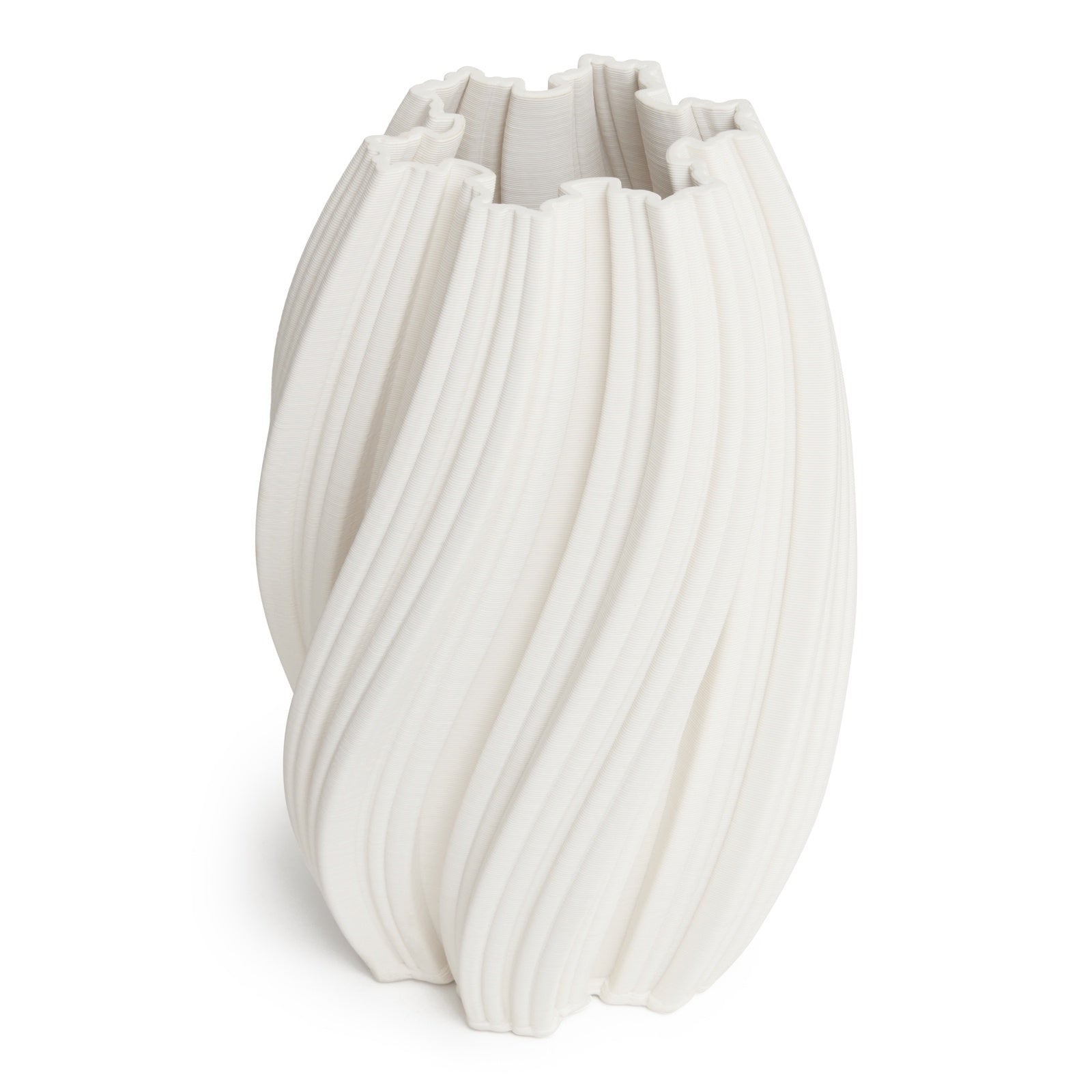 Emma White Vase 31cm