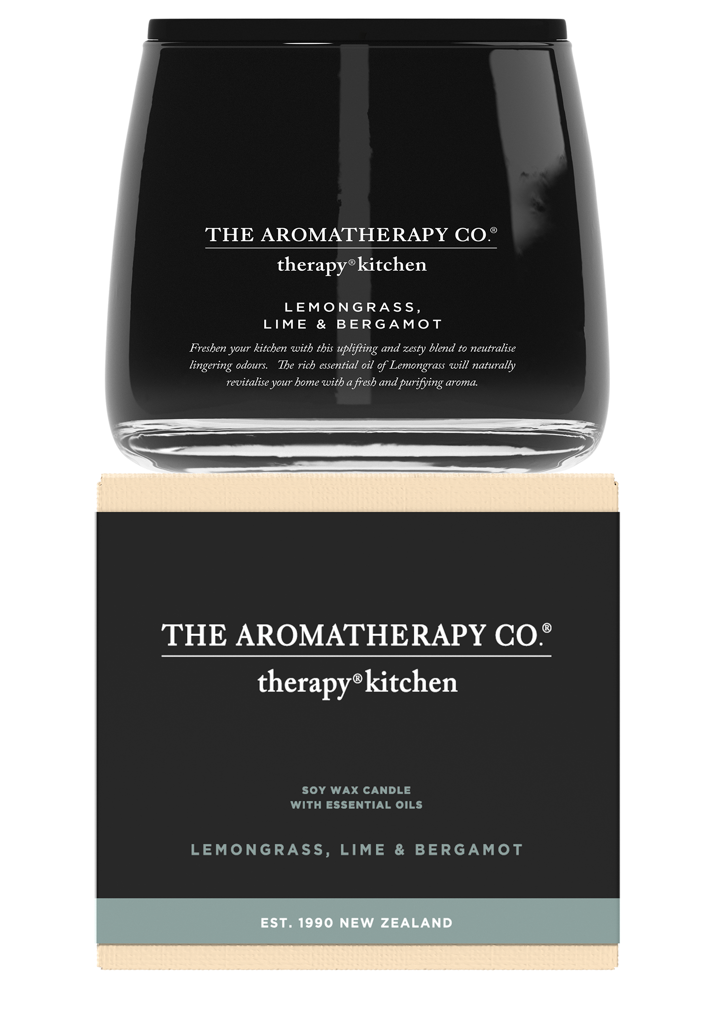 Therapy Kitchen Candle - Lemongrass, Lime &amp; Bergamot