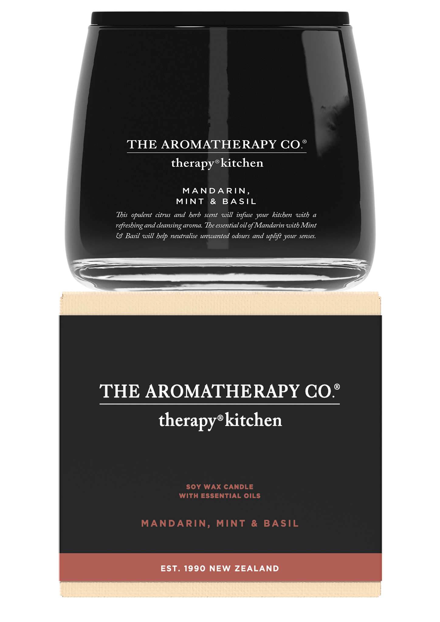 Therapy Kitchen Candle - Mandarin, Mint &amp; Basil